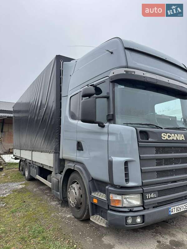 Тентований Scania 114 2000 в Івано-Франківську
