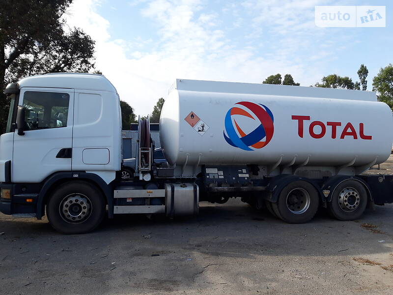 Бензовоз Scania 124 1999 в Дніпрі