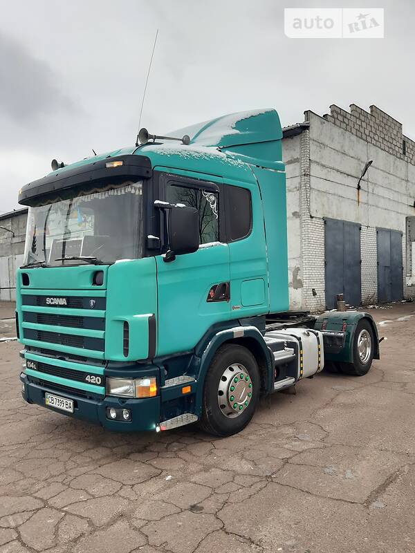Тягач Scania 124 2001 в Чернигове
