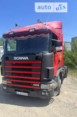 Тягач Scania 124 2003 в Черновцах