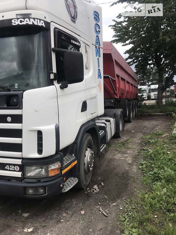 Тягач Scania 124 2004 в Львові