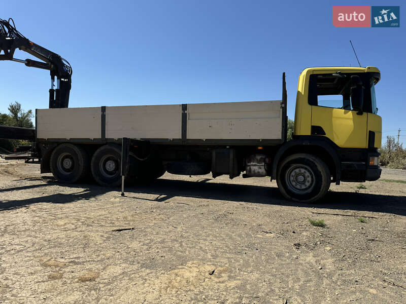 Кран-маніпулятор Scania 124 2000 в Ужгороді