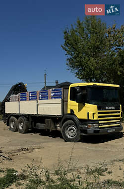 Кран-манипулятор Scania 124 2000 в Ужгороде