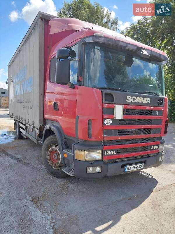 Грузовой фургон Scania 124 2001 в Сумах