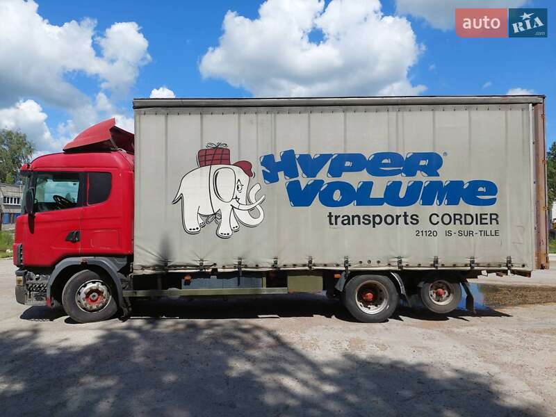 Грузовой фургон Scania 124 2001 в Сумах