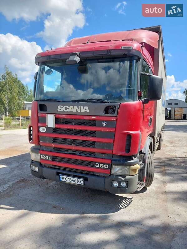 Грузовой фургон Scania 124 2001 в Сумах