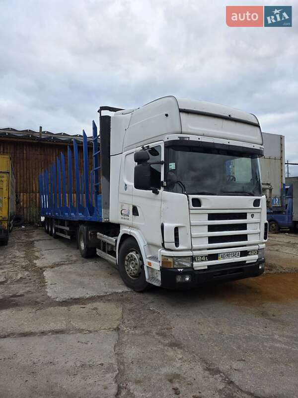 Лісовоз / Сортиментовоз Scania 124 2002 в Іванкові фото 7 Лісовоз / Сортиментовоз Scania 124 2002 в Іванкові