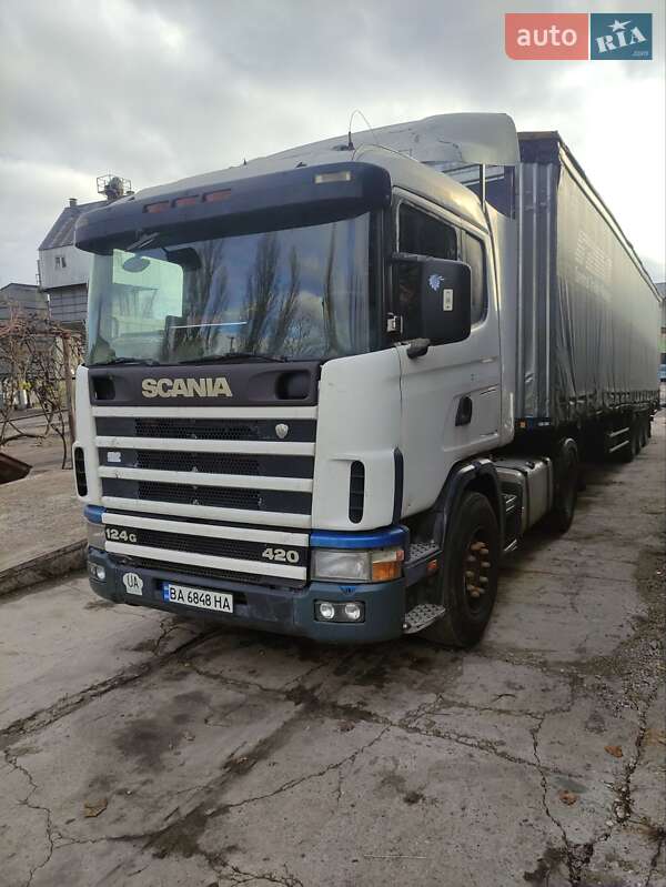 Тягач Scania 124 2001 в Кропивницькому