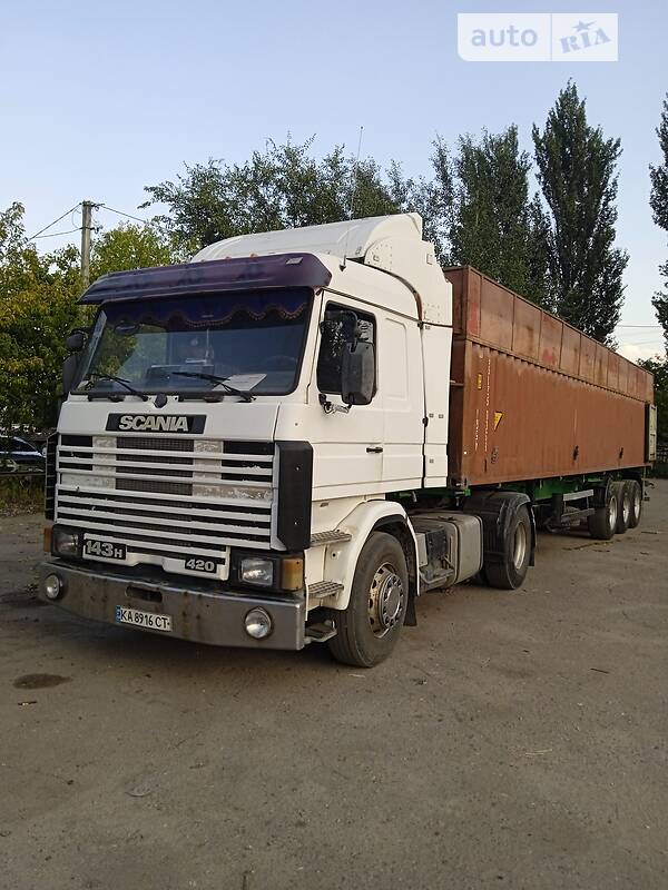 Тягач Scania 143 1996 в Білій Церкві