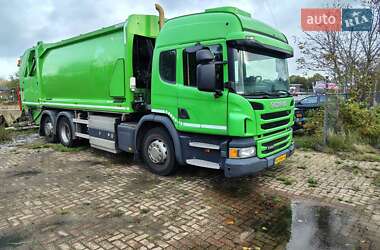Мусоровоз Scania P 2016 в Киеве Мусоровоз Scania P 2016 в Киеве