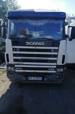 Тягач Scania R 124 2004 в Нетешине