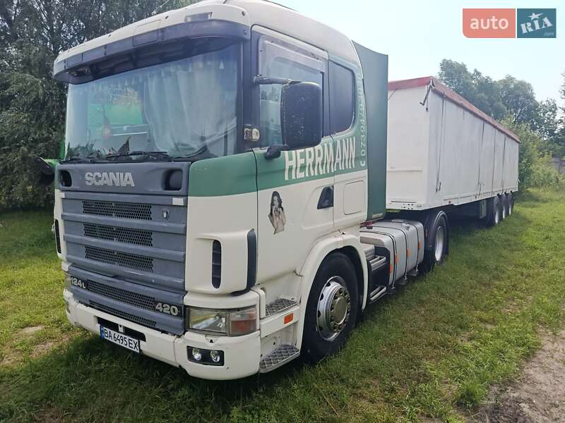 Зерновоз Scania R 124 2000 в Бахмаче