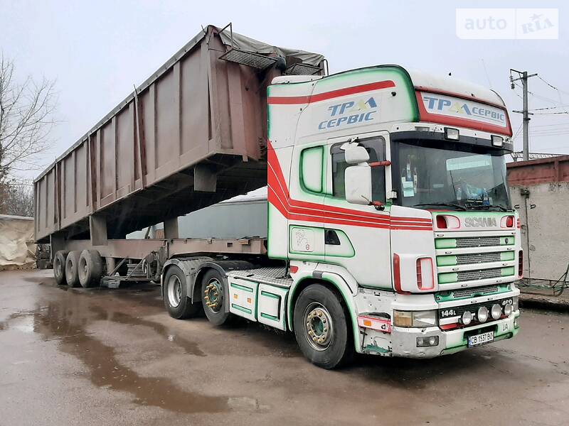 Тягач Scania R 144 2000 в 