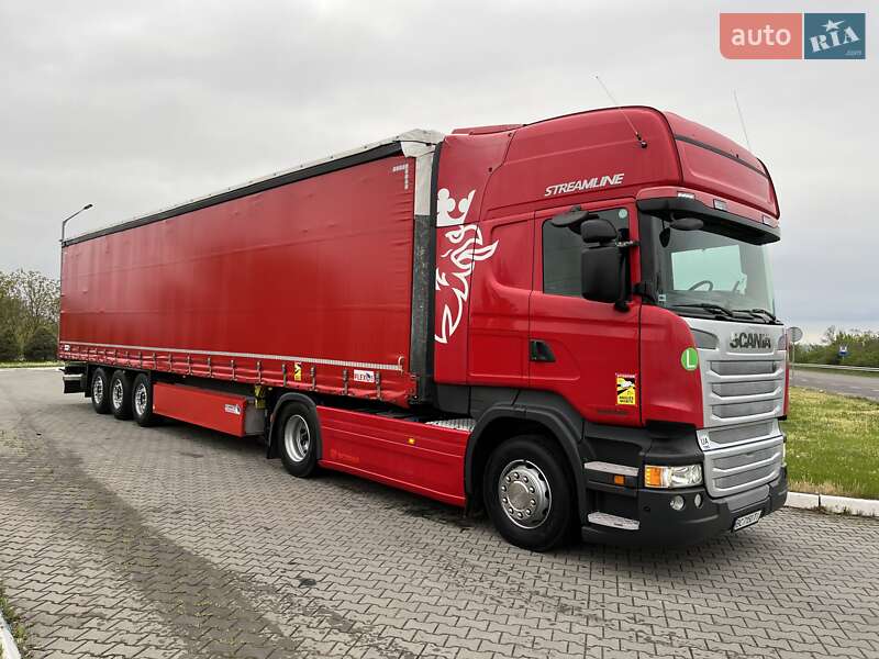 Тентований Scania R 410 2015 в 