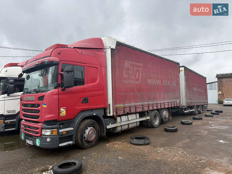 Тентований Scania R 410 2015 в Чернівцях