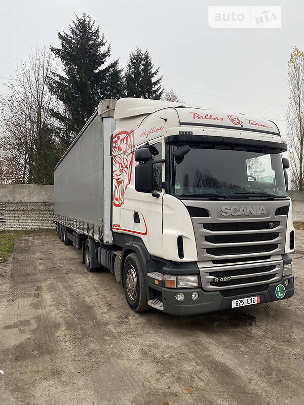 Тягач Scania R 420 2012 в Ковелі фото 2 Тягач Scania R 420 2012 в Ковелі