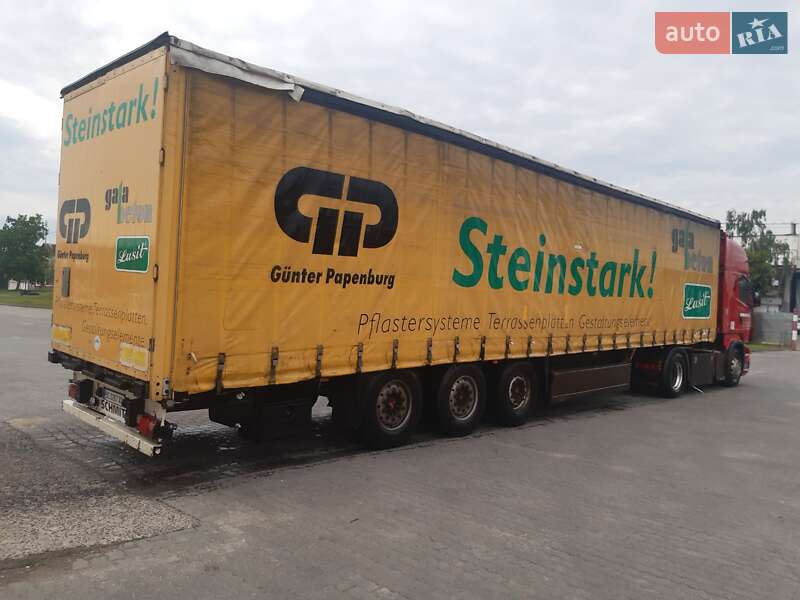 Тентований Scania R 420 2007 в Львові