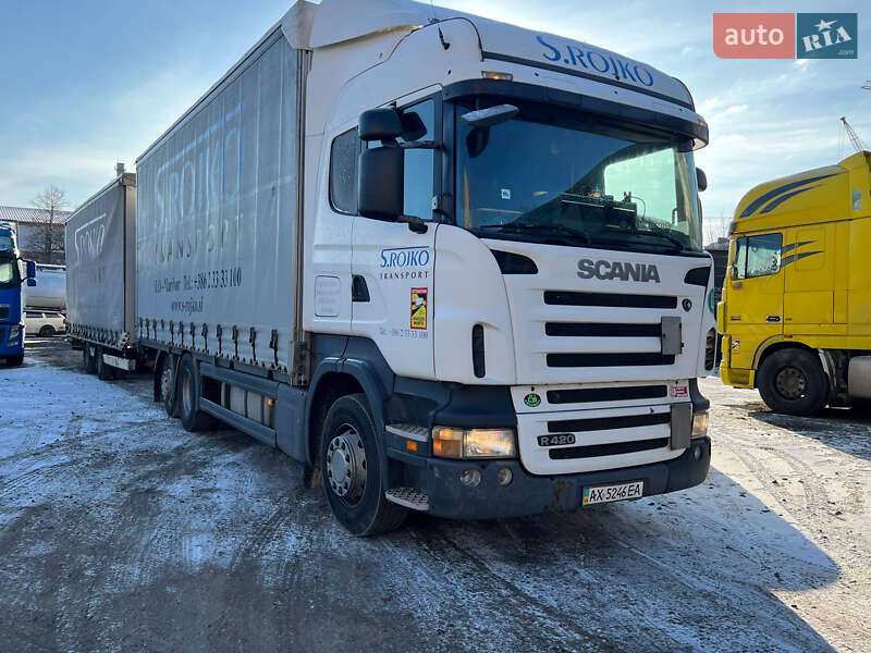 Тентований Scania R 420 2007 в 