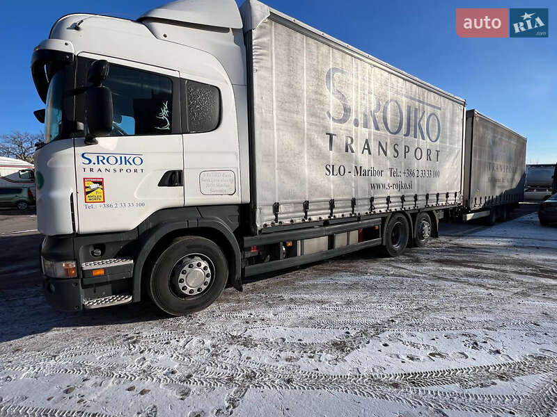 Тентований Scania R 420 2007 в Рівному
