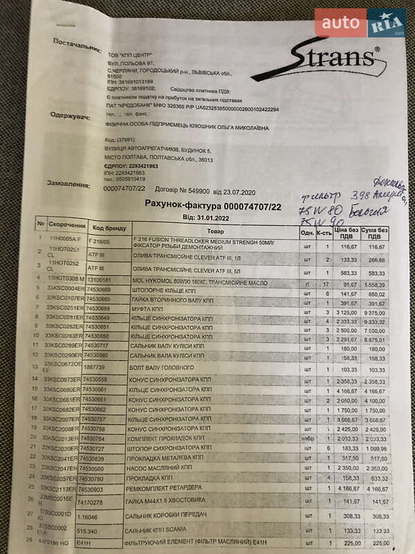 Тягач Scania R 420 2007 в Полтаві