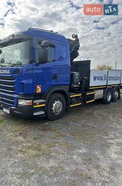 Кран-маніпулятор Scania R 440 2010 в Ужгороді