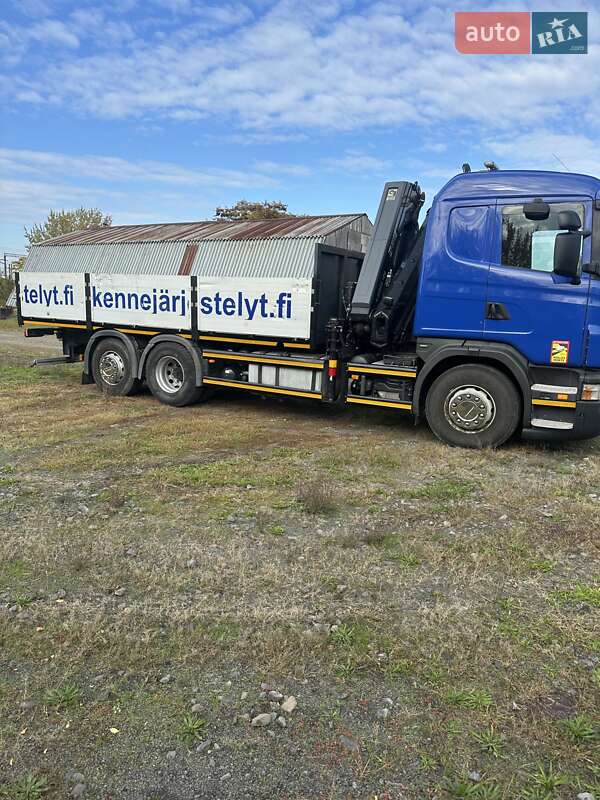 Кран-маніпулятор Scania R 440 2010 в Ужгороді