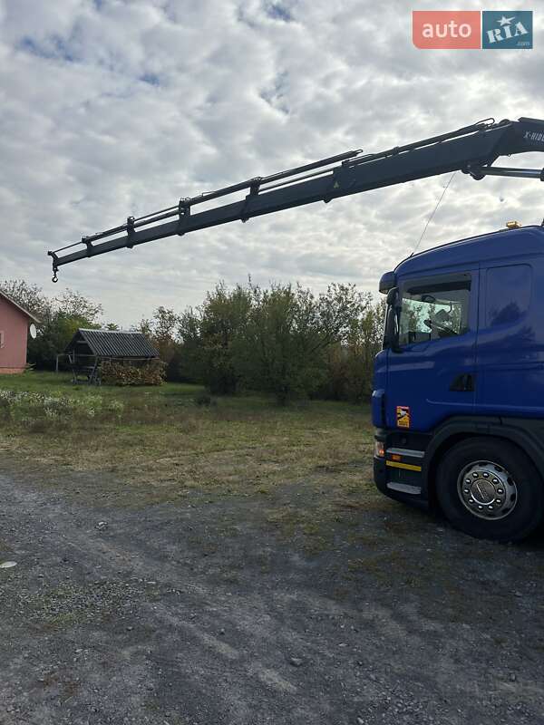 Кран-маніпулятор Scania R 440 2010 в Ужгороді