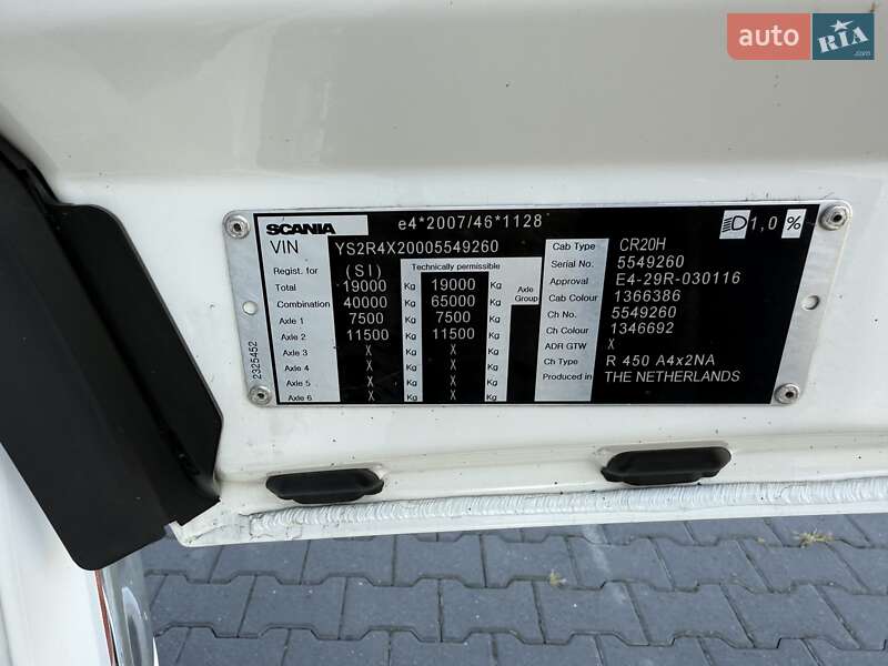 Тягач Scania R 450 2019 в Чернівцях фото 12 Тягач Scania R 450 2019 в Чернівцях