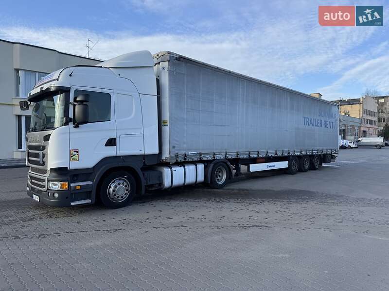 Борт Scania R 450 2016 в Львове