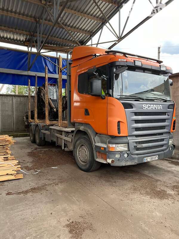 Лесовоз / Сортиментовоз Scania R 480 2007 в 