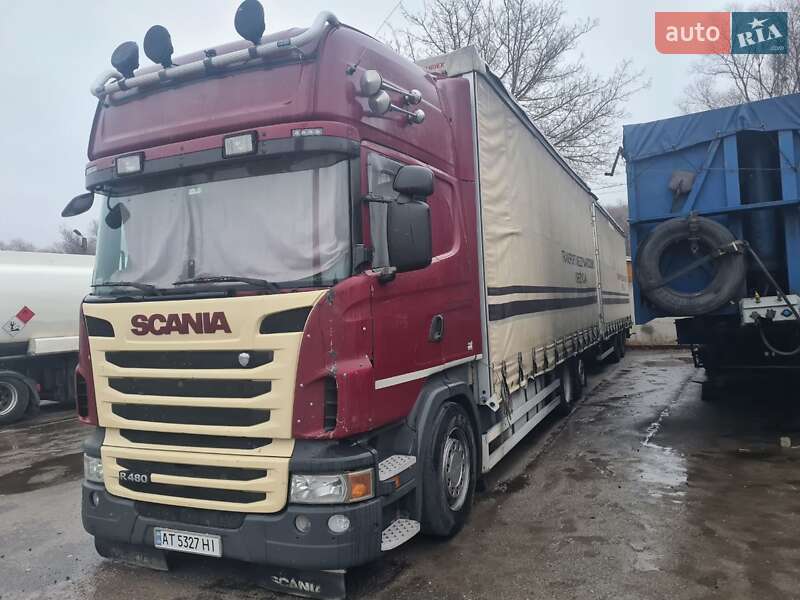 Тентований Scania R 480 2011 в Харкові