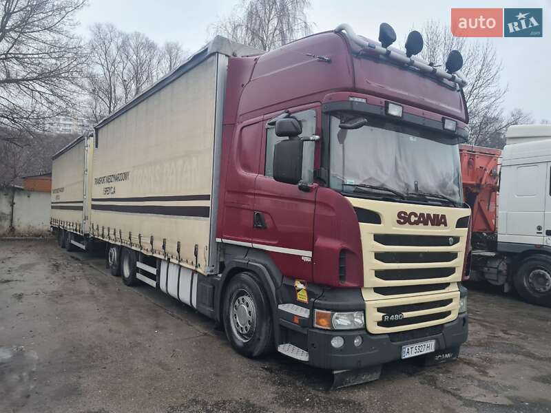 Тентований Scania R 480 2011 в Харкові