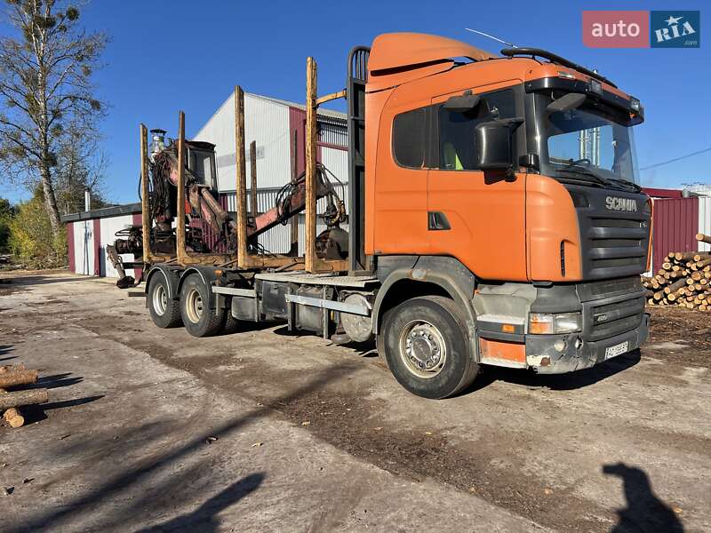 Лісовоз / Сортиментовоз Scania R 480 2007 в Ратному фото 6 Лісовоз / Сортиментовоз Scania R 480 2007 в Ратному
