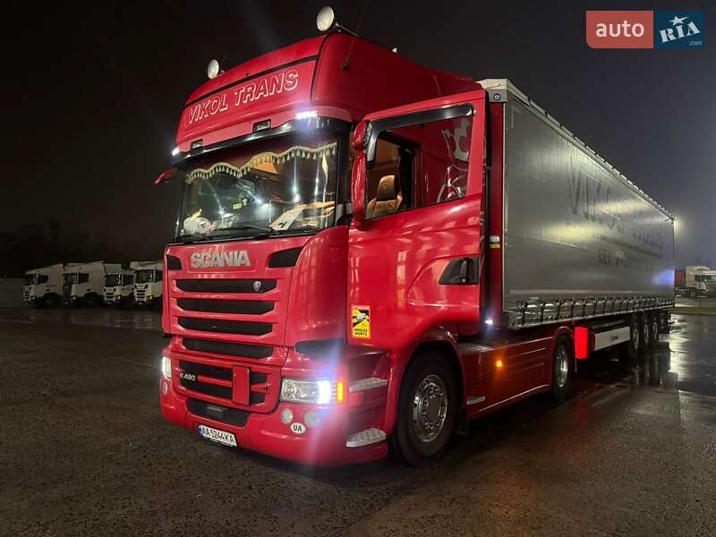 Тягач Scania R 490 2014 в Киеве фото 4 Тягач Scania R 490 2014 в Киеве