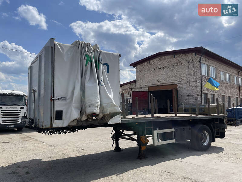 Тентований борт (штора) - напівпричіп SCHMIDT P 18-E8 2005 в Львові