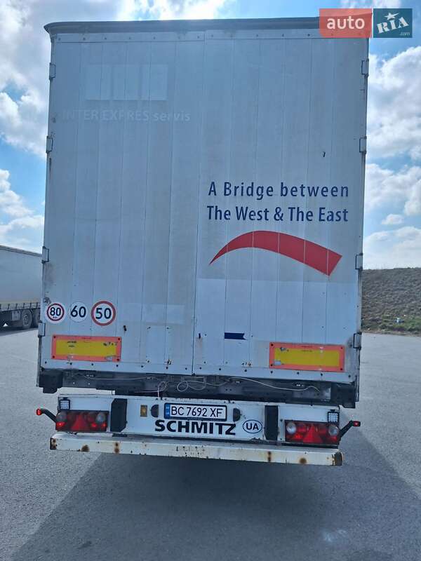 Тентованный борт (штора) - полуприцеп SCHMIDT S01 2007 в Львове