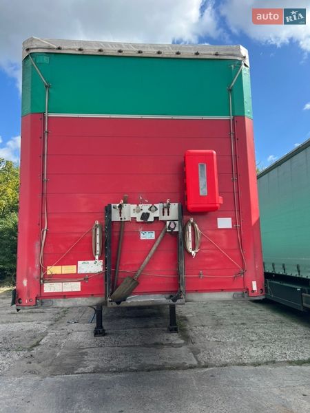 Тентований борт (штора) - напівпричіп SCHMIDT S01 2008 в Львові фото 2 Тентований борт (штора) - напівпричіп SCHMIDT S01 2008 в Львові
