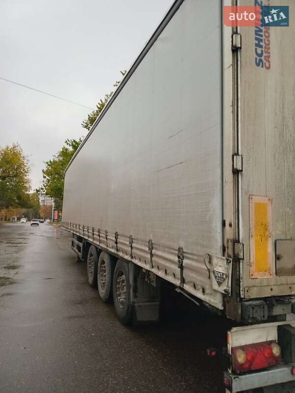 Тентований борт (штора) - напівпричіп SCHMIDT SPR 2008 в Харкові