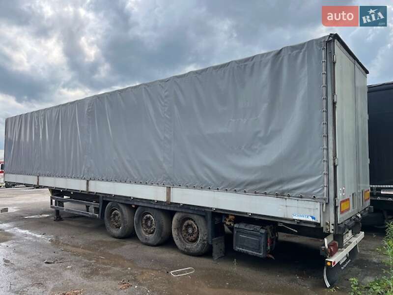Тентованный борт (штора) - полуприцеп Schmitz Cargobull BPW 2008 в Тернополе