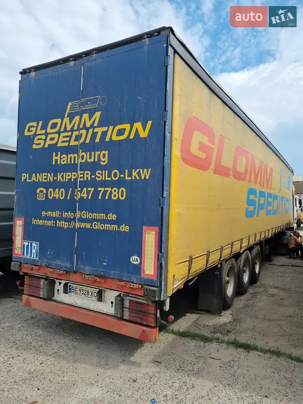 Бортовой полуприцеп Schmitz Cargobull BWP 2001 в 