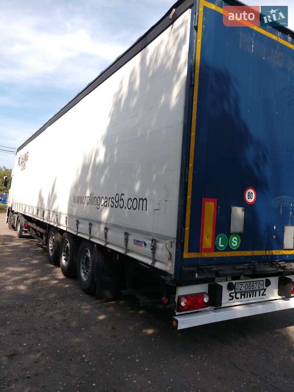 Тентованный борт (штора) - полуприцеп Schmitz Cargobull Cargobull 2011 в Мукачево