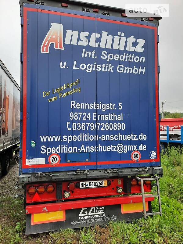 Тентованный борт (штора) - полуприцеп Schmitz Cargobull Cargobull 2015 в Черновцах
