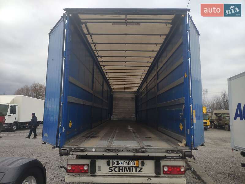 Тентований борт (штора) - напівпричіп Schmitz Cargobull Cargobull 2016 в Вінниці