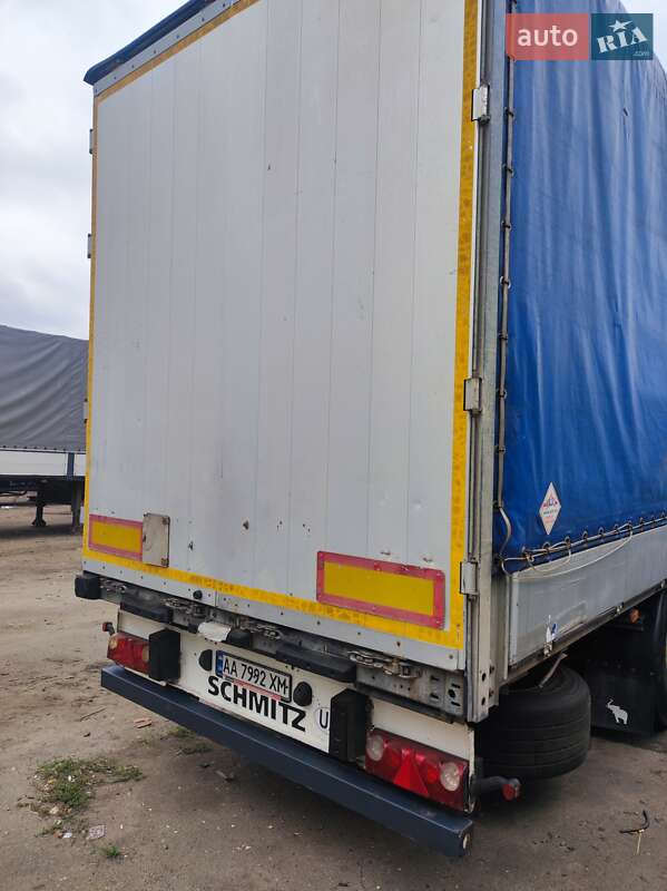 Тентований борт (штора) - напівпричіп Schmitz Cargobull Cargobull 2008 в Києві