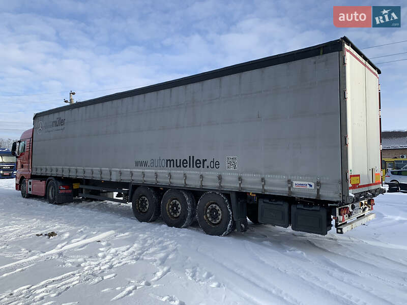 Тентований борт (штора) - напівпричіп Schmitz Cargobull Cargobull 2016 в Луцьку