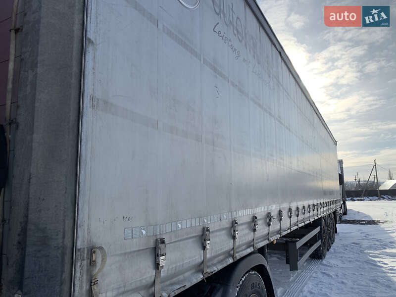 Тентований борт (штора) - напівпричіп Schmitz Cargobull Cargobull 2016 в Луцьку