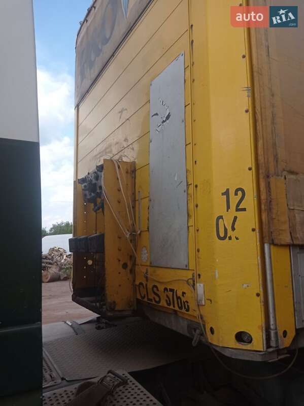 Тентований борт (штора) - напівпричіп Schmitz Cargobull Cargobull 2008 в Дніпрі