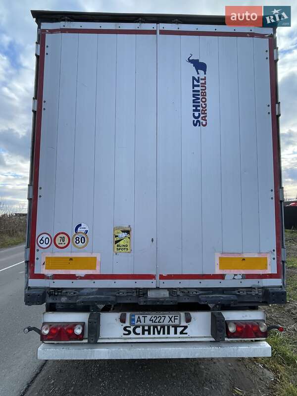 Тентованный борт (штора) - полуприцеп Schmitz Cargobull Cargobull 2012 в Калуше