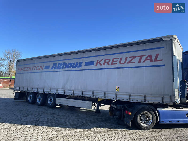Тентованный борт (штора) - полуприцеп Schmitz Cargobull Cargobull 2012 в 