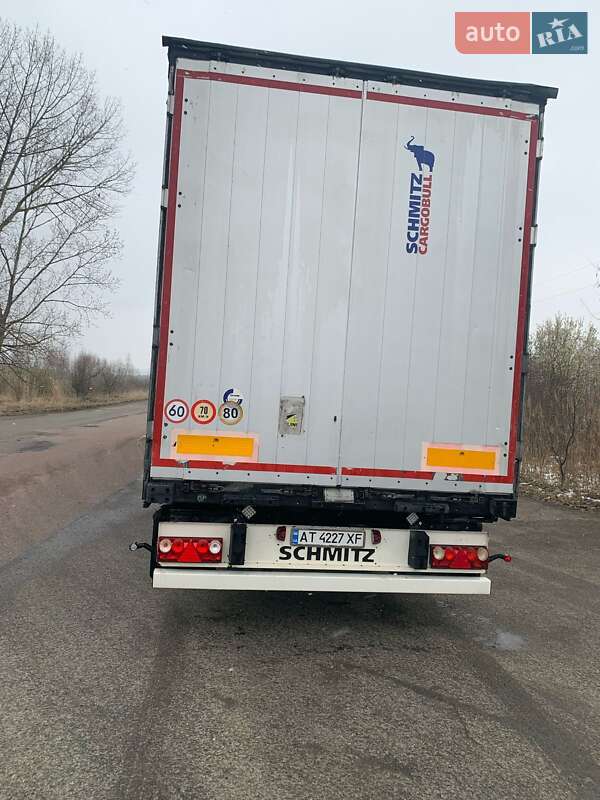 Тентованный борт (штора) - полуприцеп Schmitz Cargobull Cargobull 2012 в Калуше